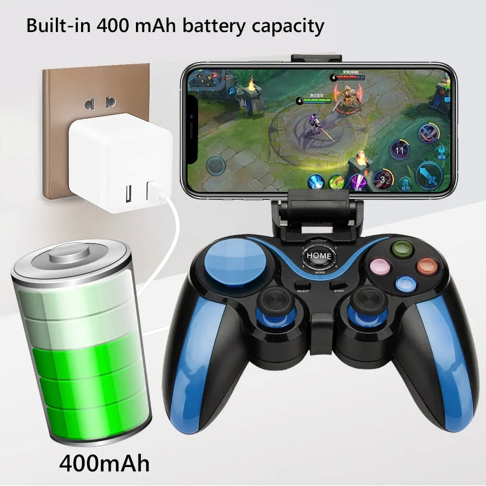 S9 Wireless Game Controller (Gamepad for iOS, Android Phone & PC)