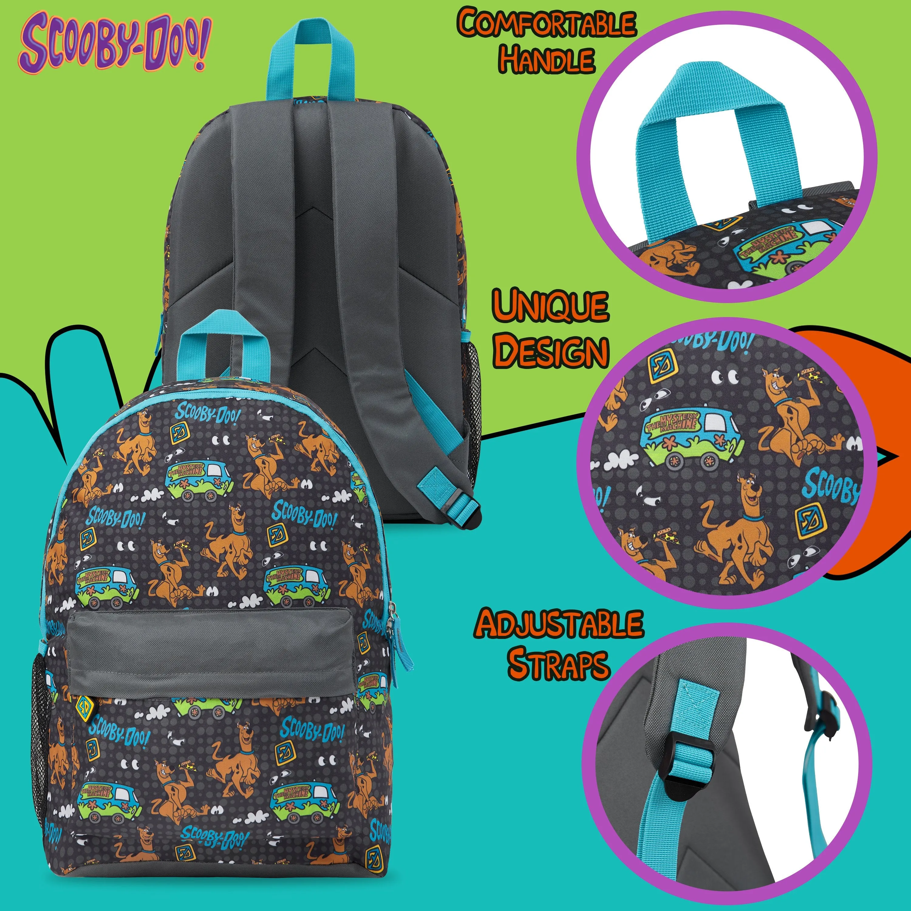 Scooby Doo School Bag, School Bags for Kids, Boys Backpack For School, Sports