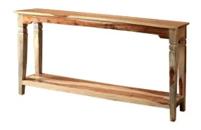 Sheesham Firewood Console Table