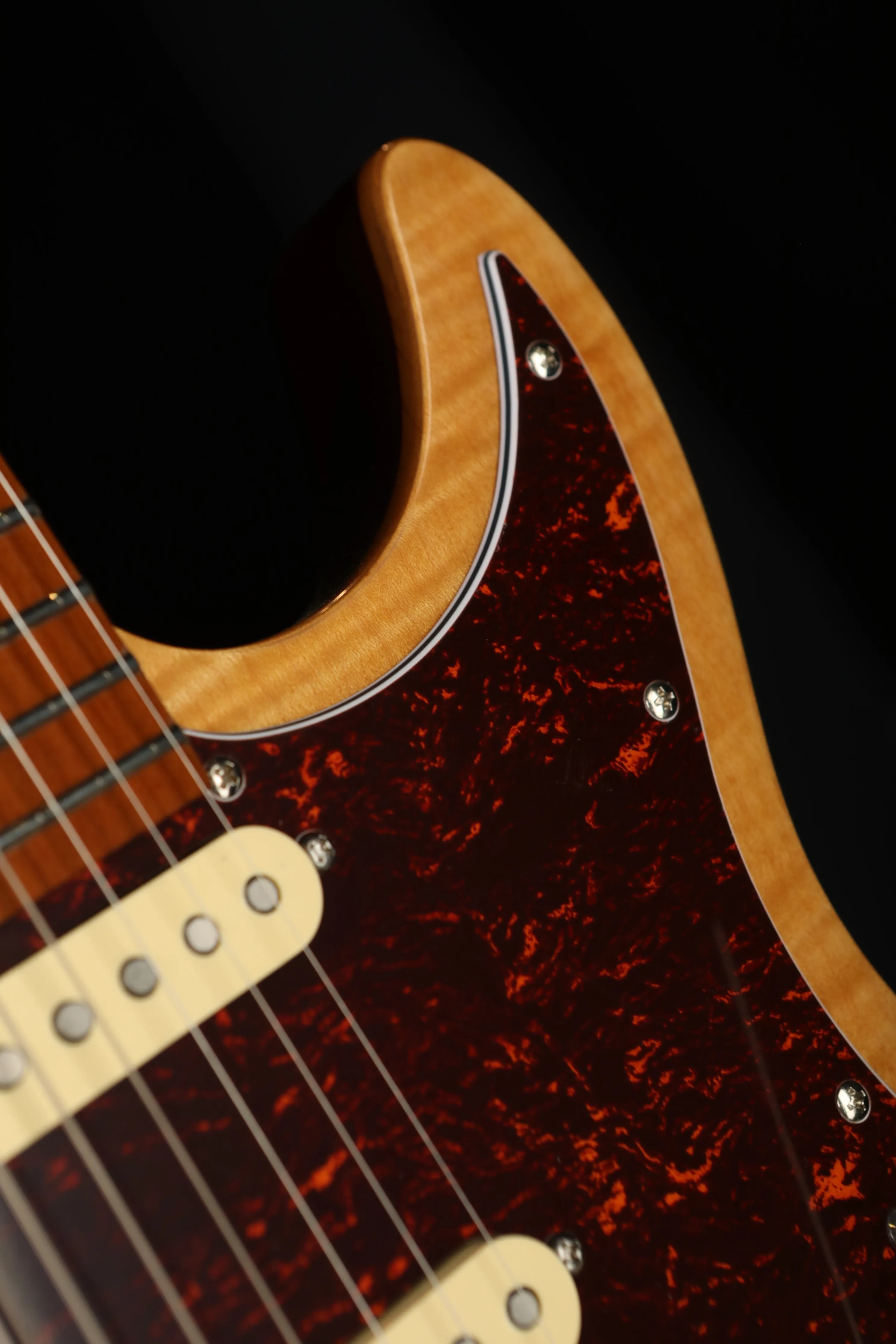Sire S7 FM 'Natural Flame Top' Larry Carlton Signature Electric Guitar