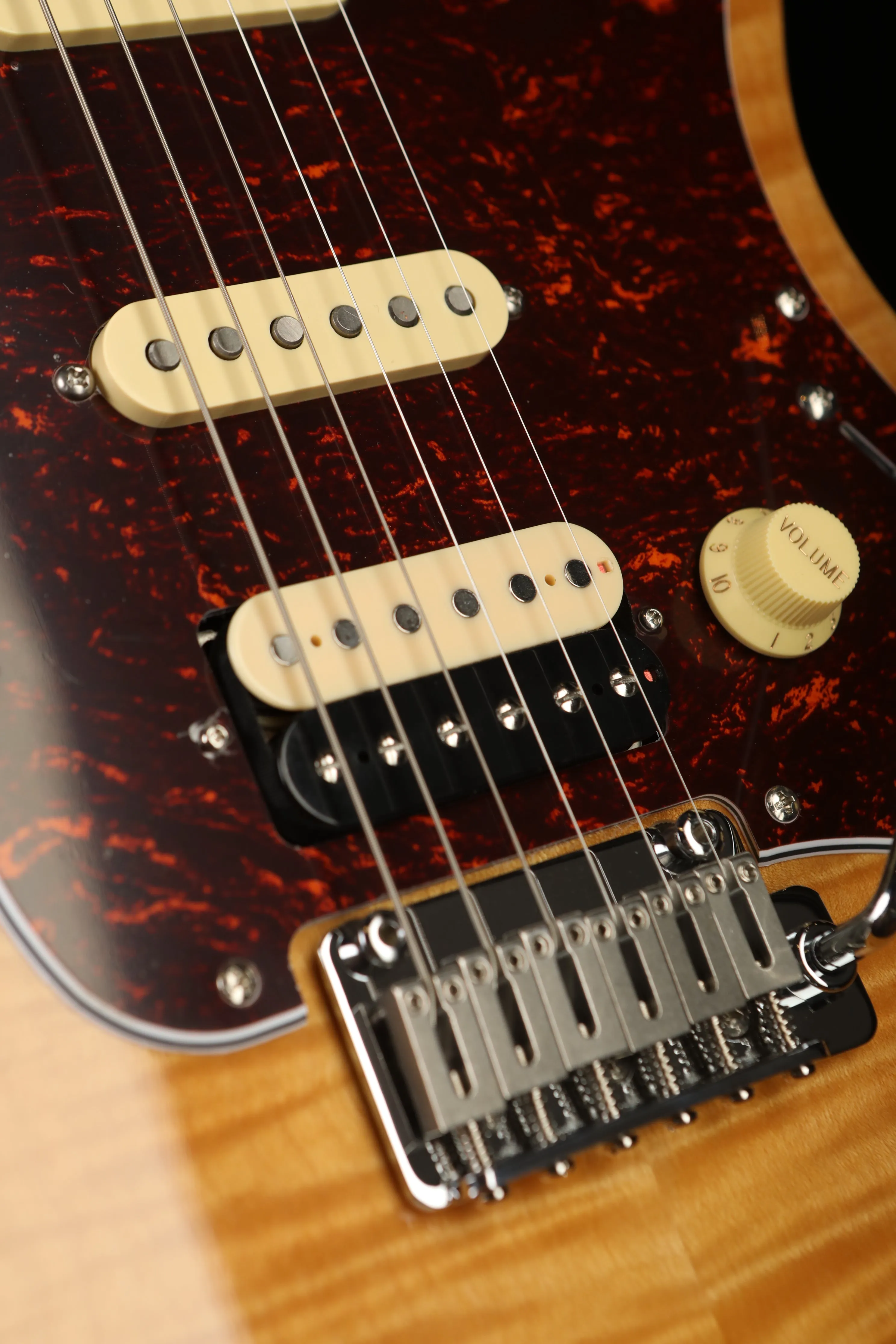 Sire S7 FM 'Natural Flame Top' Larry Carlton Signature Electric Guitar