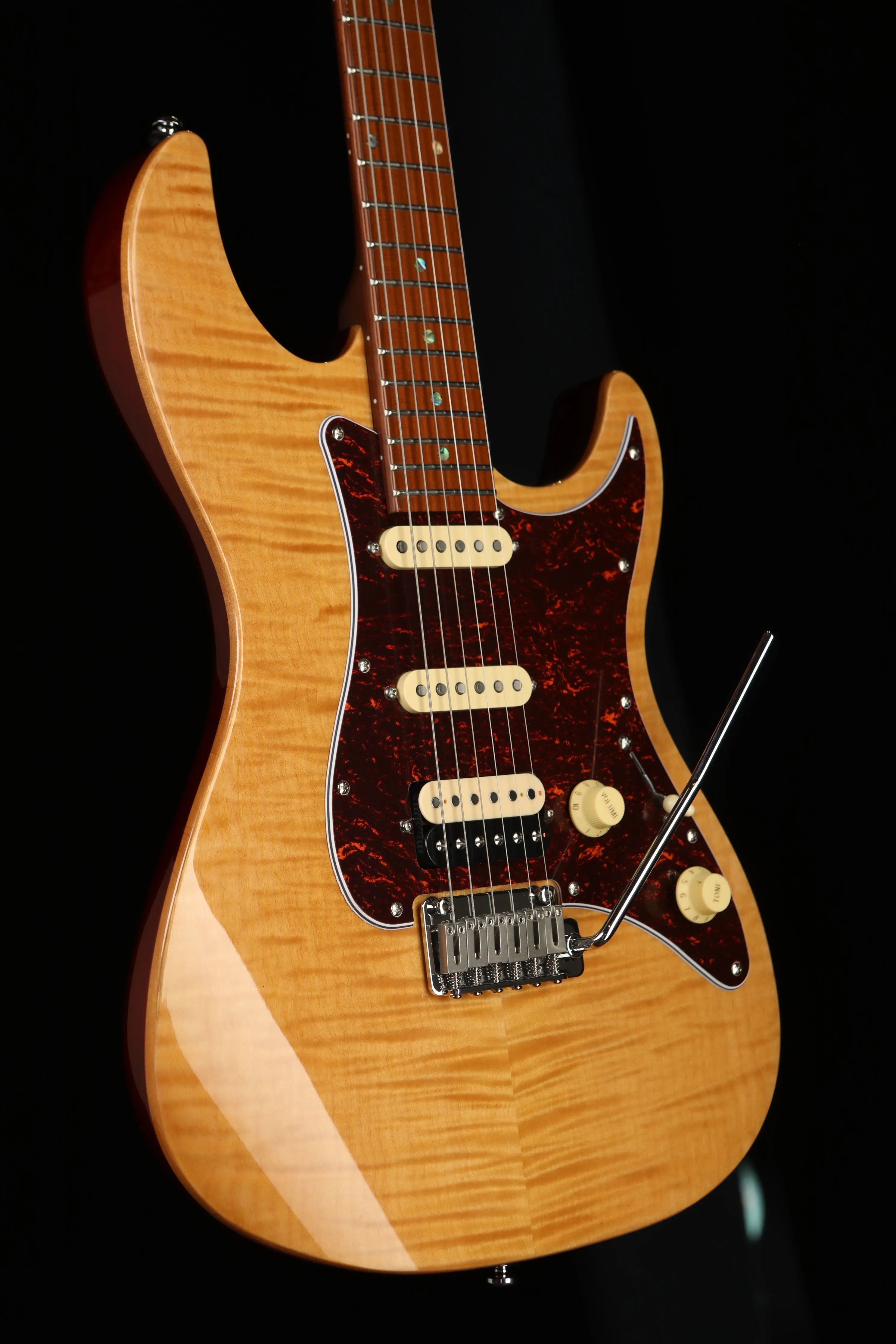 Sire S7 FM 'Natural Flame Top' Larry Carlton Signature Electric Guitar