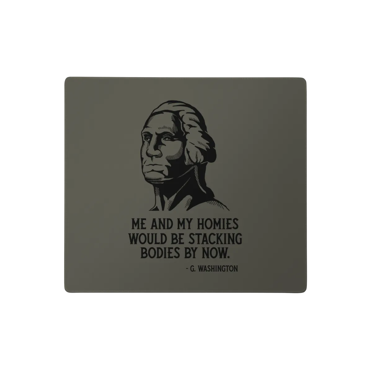 Stacking Bodies Gaming mouse pad