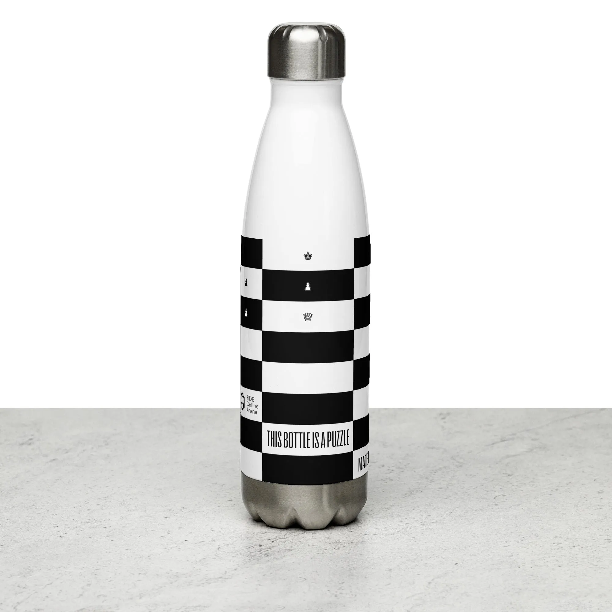 Stainless steel water bottle