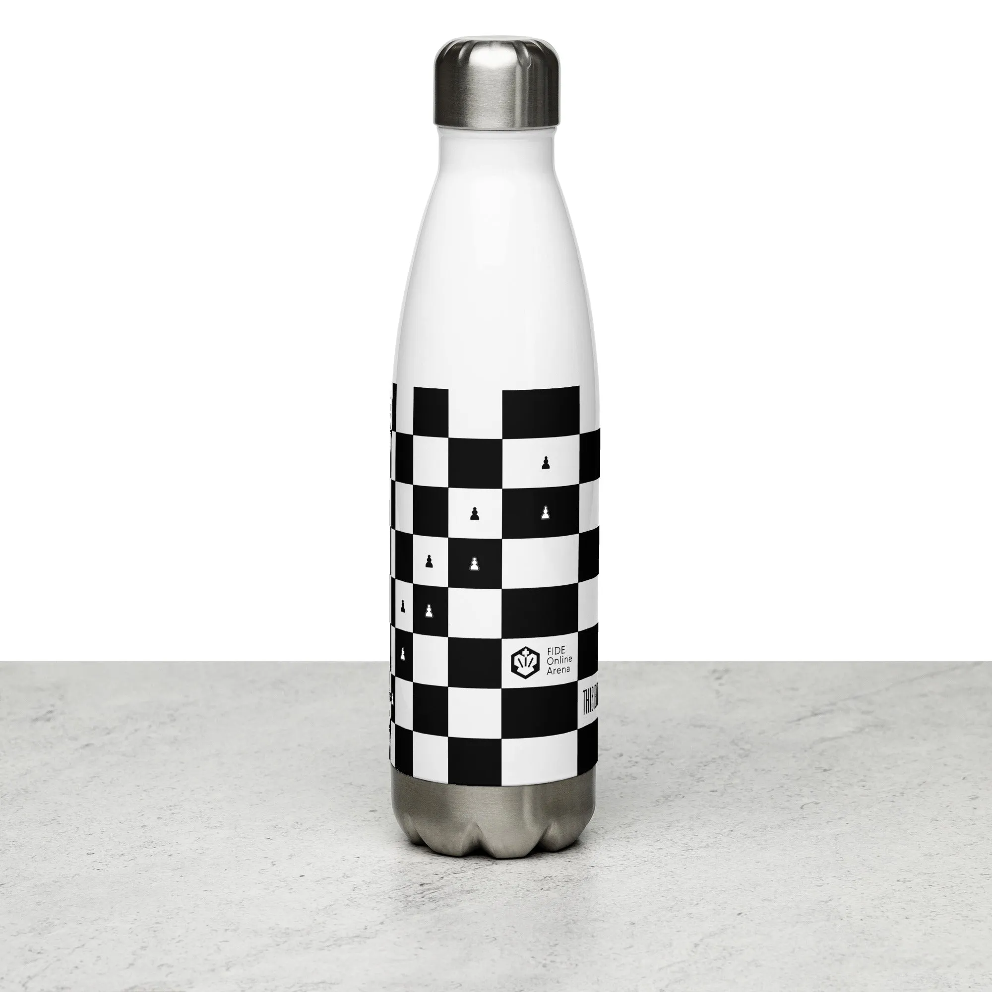 Stainless steel water bottle