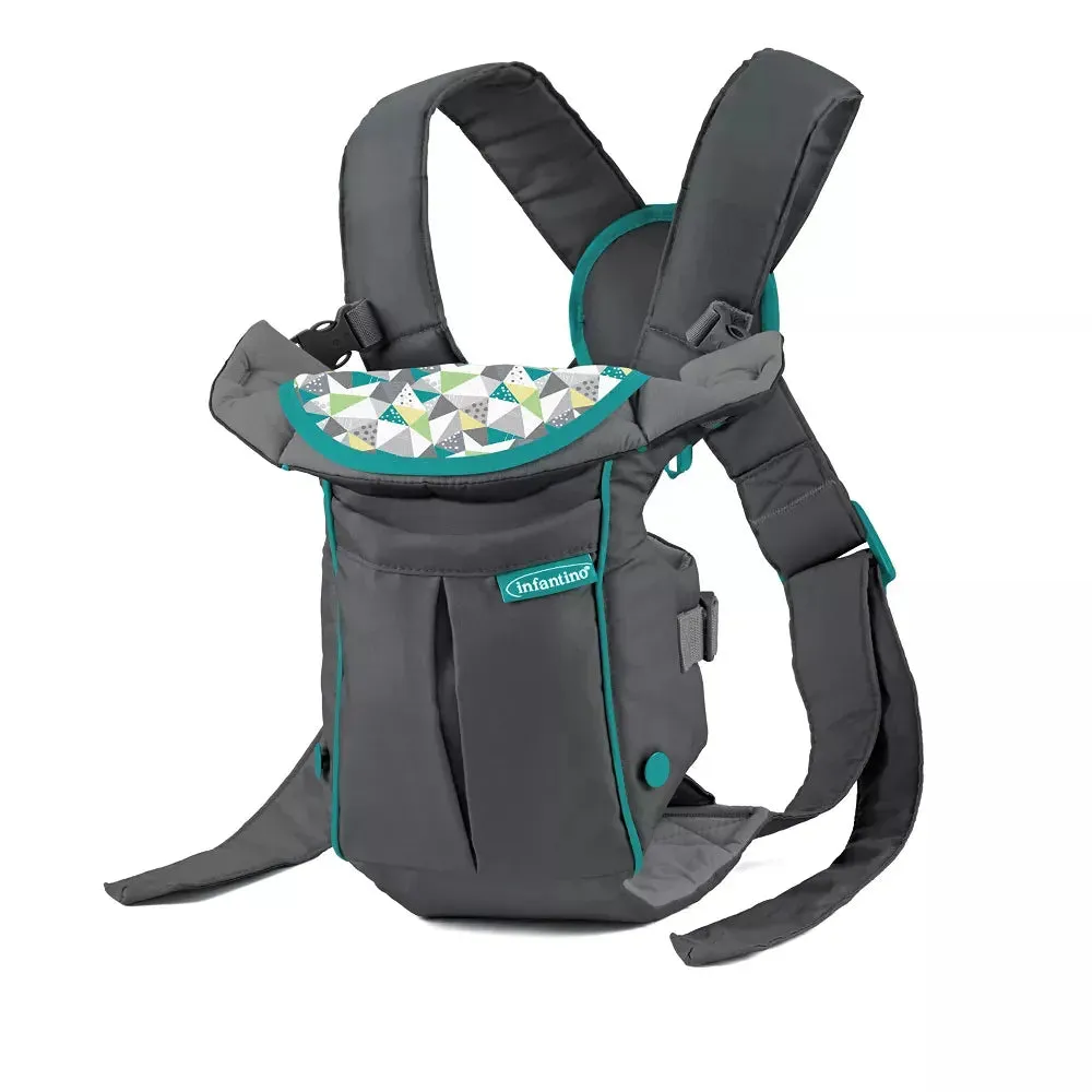 Swift Classic Baby Carrier With Pocket - Gray