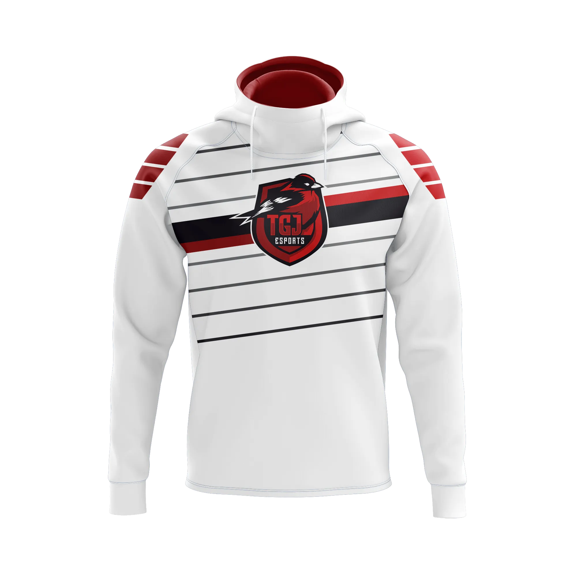 TGJ Esports White Hoodie