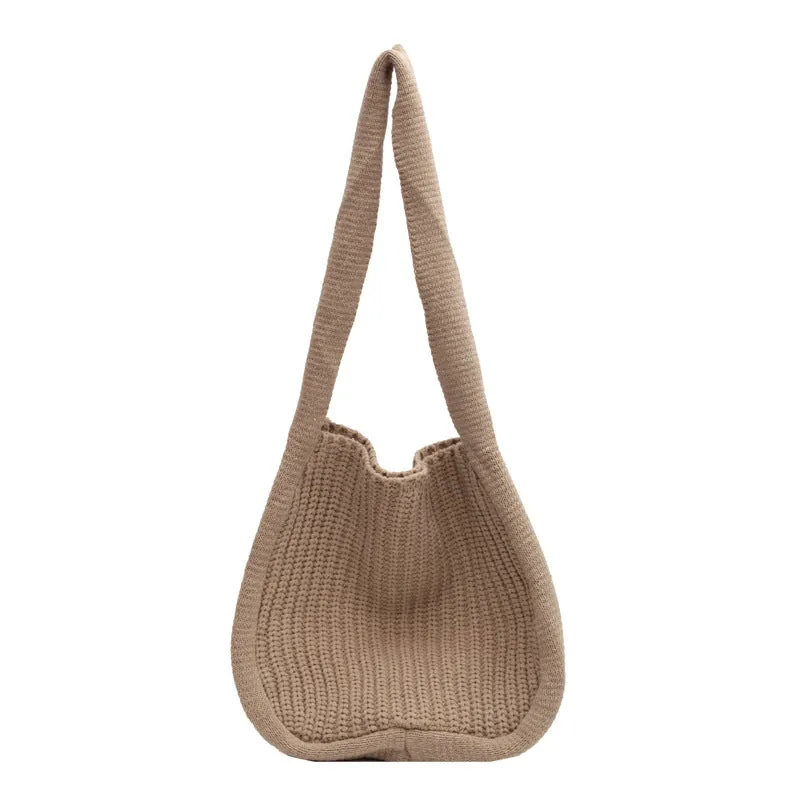 Wool Knitted Bag Knitted Shoulder Bag Messenger Bag