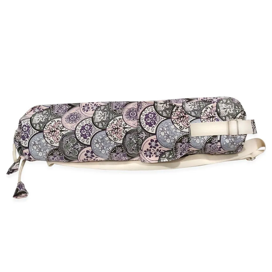 Workout Bag - Floral Print with Pocket